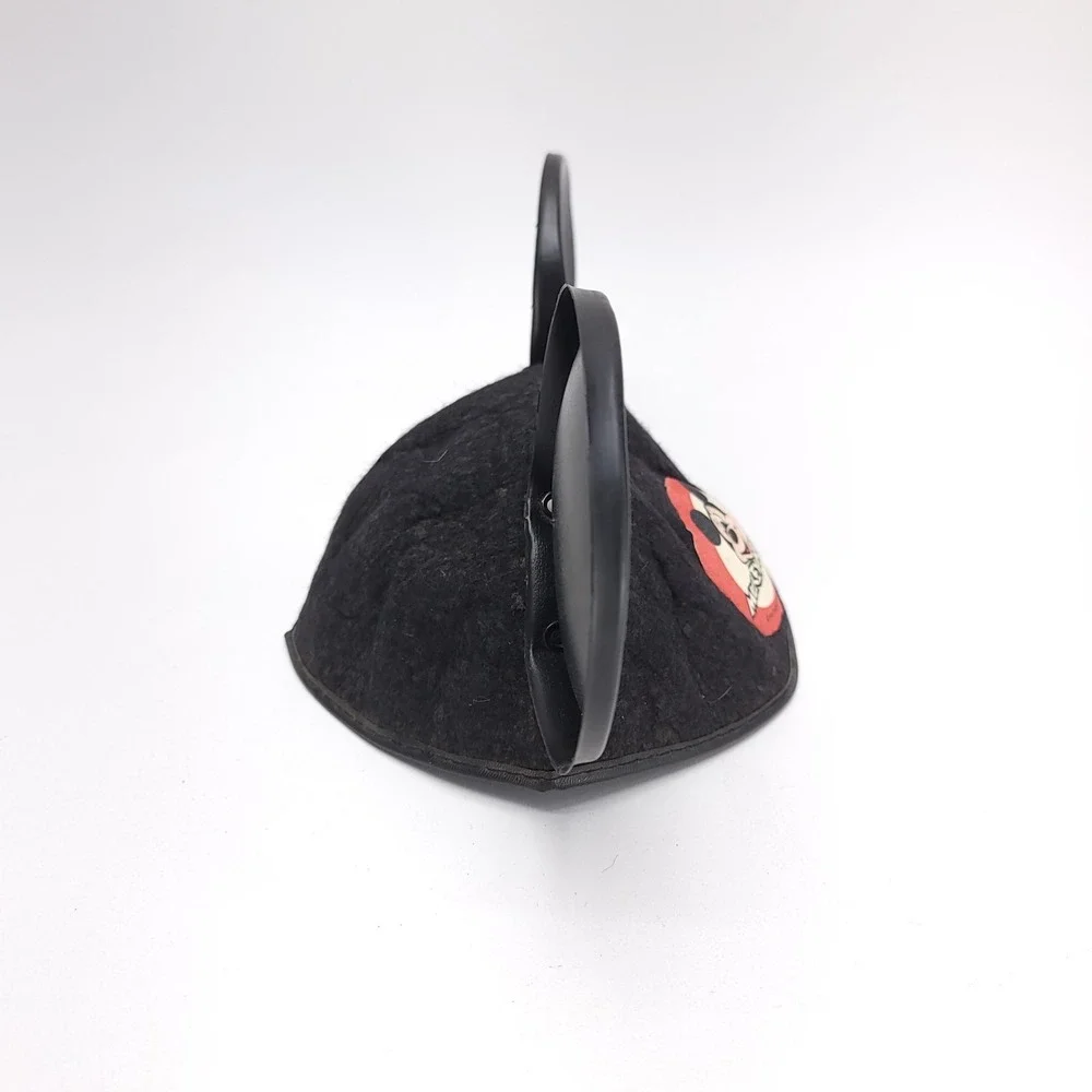 Mickey Mouse Club Plastic Ears Felt Hat Walt Disney Original‎ 1960's